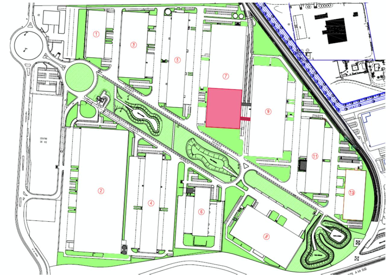 Local d'activité Mions 5793m² Location local d'activité Mions Rhône OLACT2534055 5